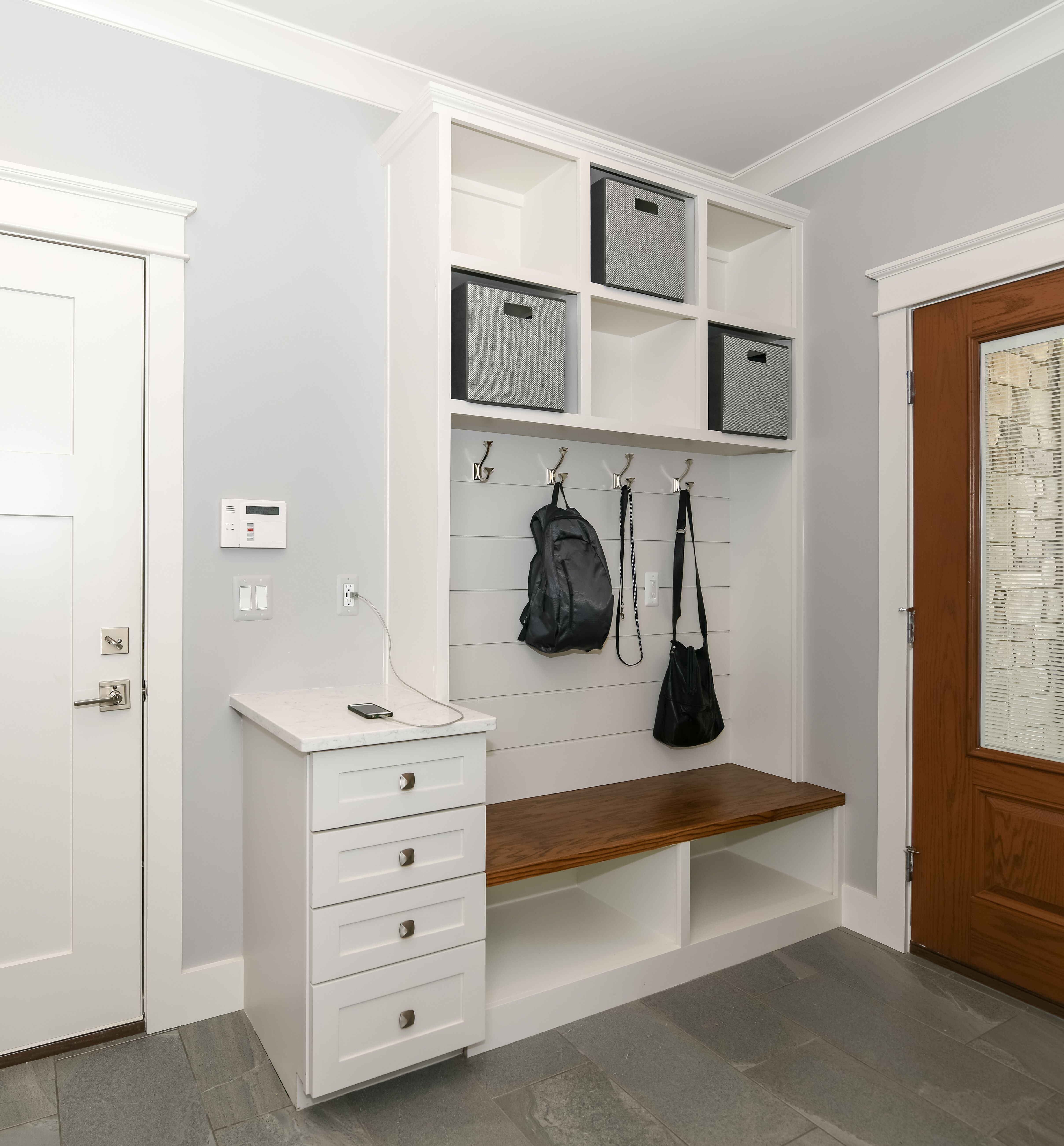 Mudroom Lockers Mark Adler Custom Homes